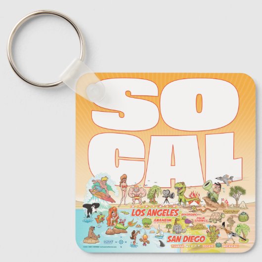 SoCal Metal Sleutelhanger (Voorkant)