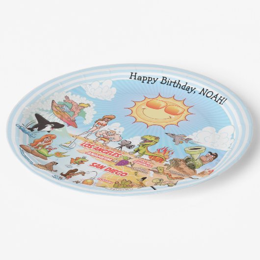 SoCal Papieren Bord (Gekanteld)