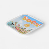 SoCal Papieren Bordje (Gebogen)