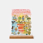 SoCal Paradise Acryl Bord (Voorkant)