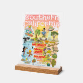 SoCal Paradise Acryl Bord (Hoek)