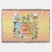 SoCal Paradise Deken (Voorkant)