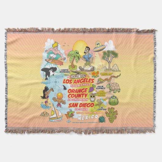 SoCal Paradise Deken (Voorkant)