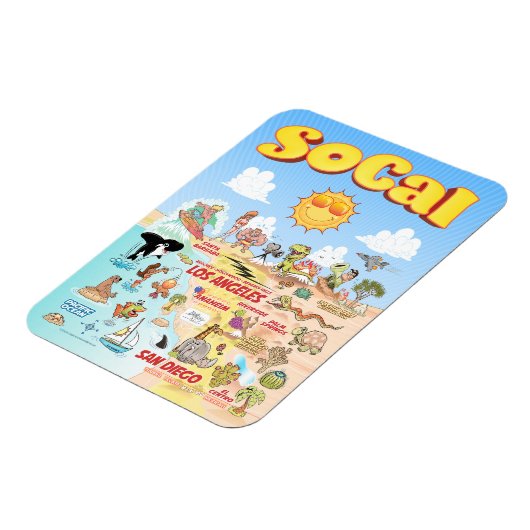 SoCal Paradise Magneet (Linkerzijde)