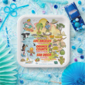 SoCal Paradise papieren Borden Bordje (Feest)
