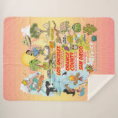 SoCal Paradise Sherpa Deken (Voorkant (horizontaal))