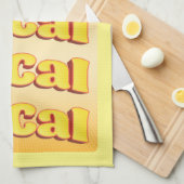 SoCal-patroon Theedoek (Quarter Fold)