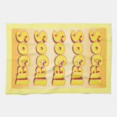 SoCal-patroon Theedoek (Horizontaal)