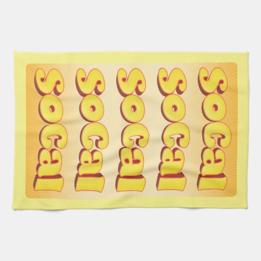 SoCal-patroon Theedoek (Horizontaal)