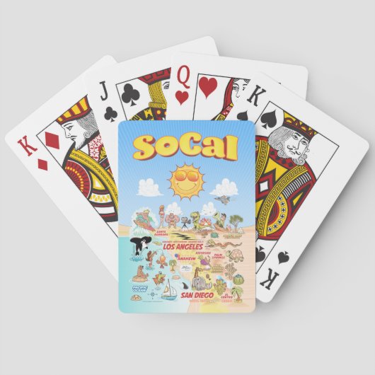 SoCal Pokerkaarten (Achterkant)