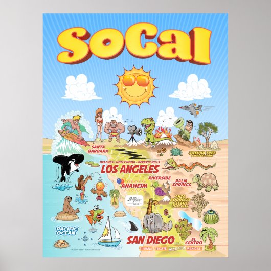 SoCal-Poster Poster (Voorkant)