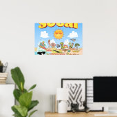 SoCal-Poster Poster (Thuiskantoor)
