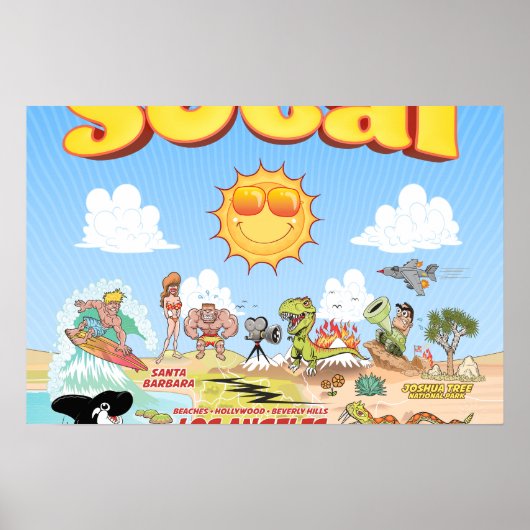SoCal-Poster Poster (Voorkant)