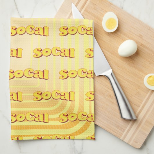 SoCal Rhythm Theedoek (Quarter Fold)