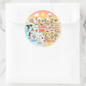 SoCal Ronde Sticker (Tas)