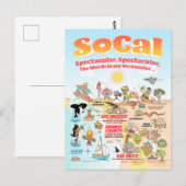 SoCal Scene-Briefkaart Briefkaart (Voorkant / Achterkant)