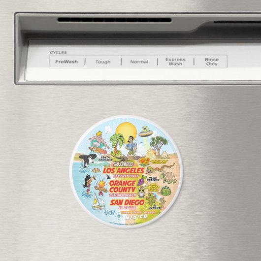 SoCal-scène Magneet (Insitu (Vaatwasser))