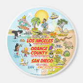 SoCal-scène Magneet (Voorkant)