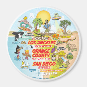 SoCal-scène Magneet