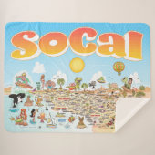 SoCal Sherpa Deken (Voorkant (horizontaal))