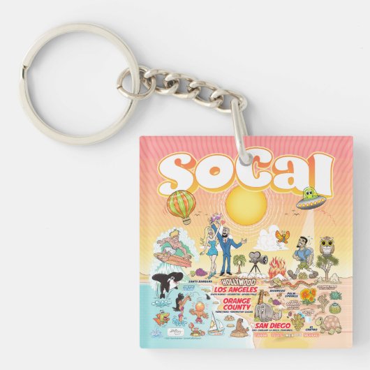 SoCal Sleutelhanger (Voorkant)