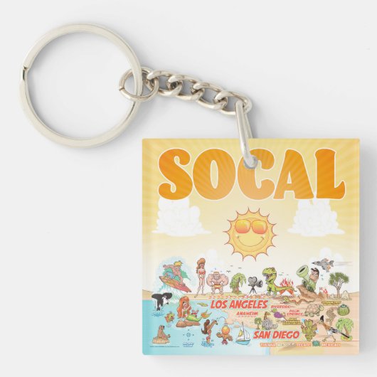 SoCal Sleutelhanger (Voorkant)