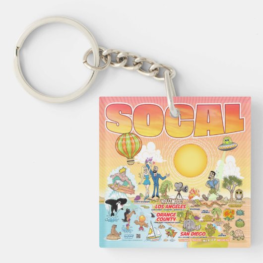 SoCal Sleutelhanger (Voorkant)
