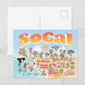 SoCal Souvenir Briefkaart (Voorkant / Achterkant)