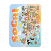 SoCal Souvenir Magnet Magneet (Verticaal)