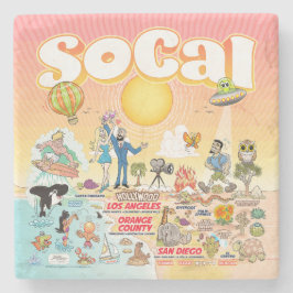 SoCal Stenen Onderzetter