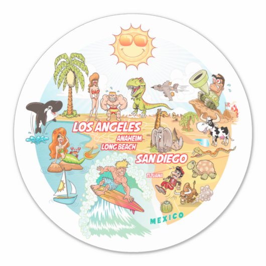 SoCal Sticker (Voorkant)