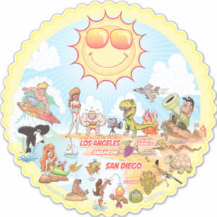 SoCal-Sticker Sticker