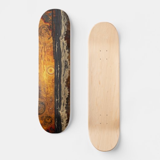 SoCal Sundown Ripples Skateboard (Voorkant)