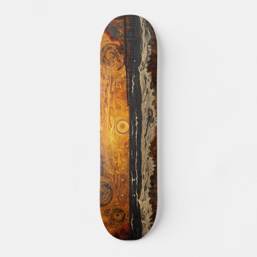 SoCal Sundown Ripples Skateboard (Voorkant)