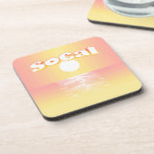 SoCal Sunset Bier Onderzetter (Linkerzijde)