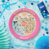 SoCal Sunset Birthday Bord (Feest)