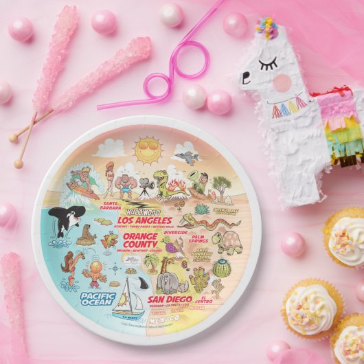 SoCal Sunset Bord (Feest)