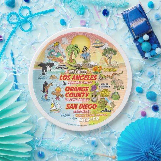 SoCal Sunset Bord (Feest)