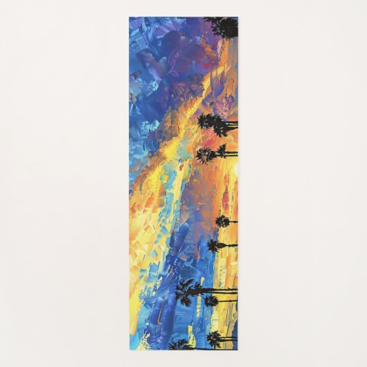 SoCal Sunset Dreams Yogamat (Voorkant)