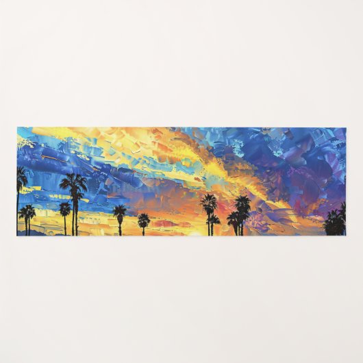 SoCal Sunset Dreams Yogamat (Voorkant (horizontaal))