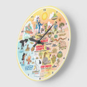 SoCal Sunset Grote Klok (Hoek)