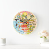 SoCal Sunset Grote Klok (Huis)