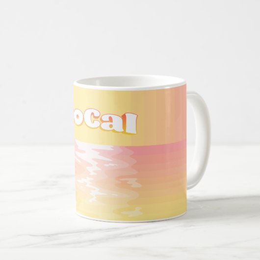 SoCal Sunset Koffiemok (Voorkant rechts)