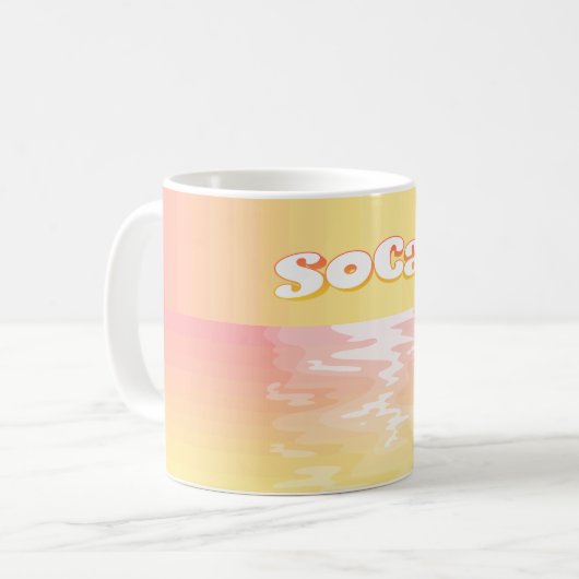 SoCal Sunset Koffiemok (Voorkant links)