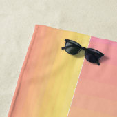 SoCal Sunset Love Beach Deken Strandlaken (In situ)