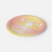 SoCal Sunset Papieren Bordje (Gekanteld)