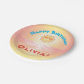 SoCal Sunset Papieren Bordje (Gekanteld)