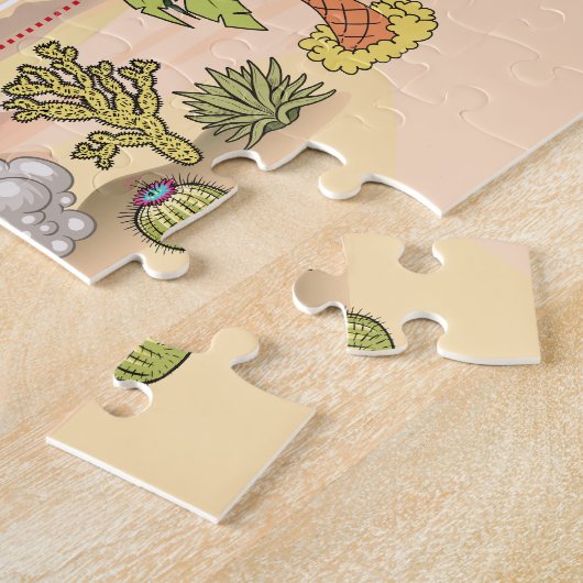 SoCal Sunset puzzel (Zijkant)