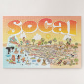 SoCal Sunset puzzel (Horizontaal)