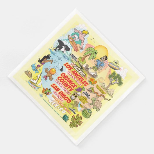 SoCal Sunset Servet (Hoek)